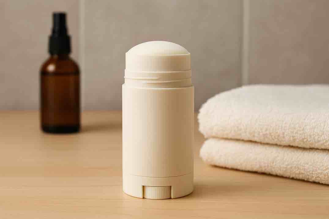Löwengrip-deodoranttipuikko valkoisella taustalla