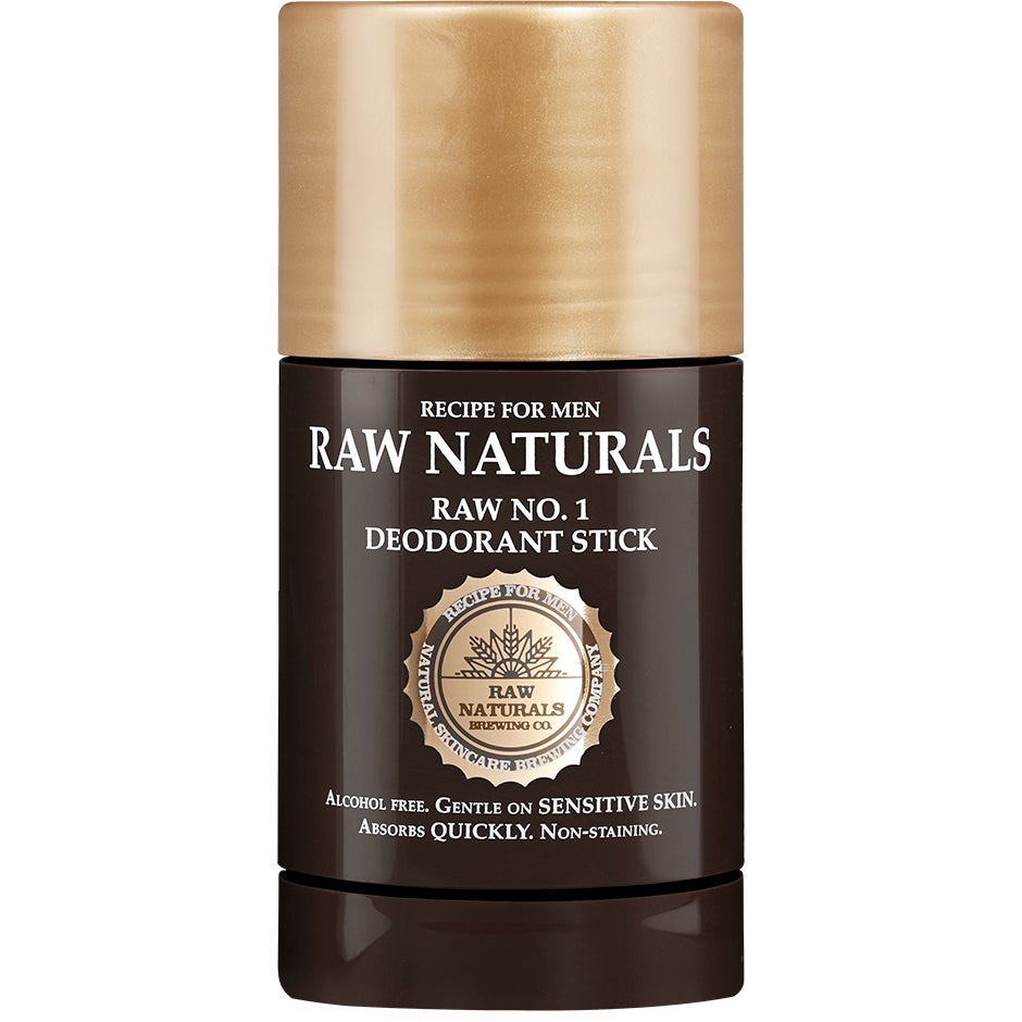 Raw Naturals by Recipe for men No1 Deodorant Stick