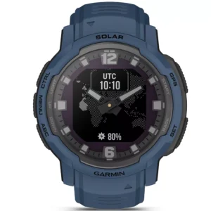 Garmin Instinct Crossover Solar älykello sotilasstandardilla ja aurinkopaneelilla