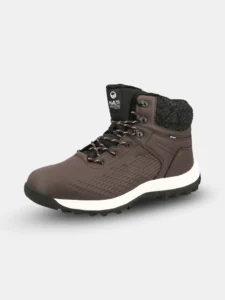 Halti Kevo Mid DX -talvikenkä, jossa vedenpitävä rakenne, fleecevuori ja pitävä ulkopohja.