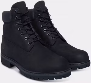 Timberland 6 Inch Premium Boot -talvikenkä, jossa nupukkinahka ja paksu fleecevuorattu varsi.